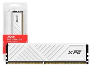 MEMORIA RAM ADATA DDR4 8GB, BLANCO FRECUENCIA 3200 MHZ, D35 XPG GAMMIX, PARA PC DE ESCRITORIO (AX4U32008G16A-SWHD35)