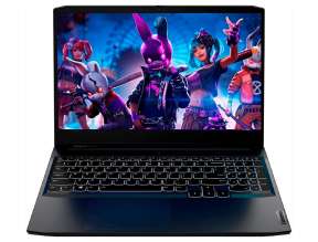 LAPTOP LENOVO IDEAPAD GAMING 3, 15.6" FHD IPS CORE I5-12450H 2.0 / 4.4GHZ, RAM 8GB DDR4-3200, SSD M.2 512GB, RTX 3050 4GB, S/S (82S900YELM)