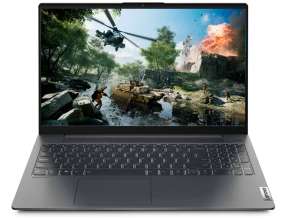 LAPTOP LENOVO 5 14ALC05 AMD RYZEN™ 7 5700U, SSD 512GB, RAM 8GB, 14" FHD TOUCHSCREEN WIN11 GRAPHITE GRAY BACKLIT KEYBOARD FP READE (82LM00UEUS)