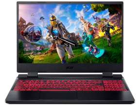 LAPTOP ACER NITRO 5 AN515-58-525P GAMING CORE I5-12500H, 15.6" FHD, SSD 512GB, RAM 8GB, RTX 3050 4GB, 144HZ, WIN11, 12GEN. (NH.QFJAA.004)