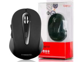 Mouse Inalambrico Cybertel Logi Cyb M307 (cyb M307) Hasta 1000 Dpi, Receptor Usb, Negro