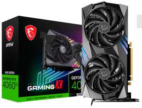 TARJETA DE VIDEO MSI RTX 4060TI 8GB GAMING X GDDR6 GEFORCE