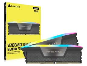 MEMORIA RAM | DDR5 | 32GB | 16GBX2 | 5200MHZ | CORSAIR VENGEANCE RGB | GRIS| FOR AMD  (CMH32GX5M2B5200Z40K)