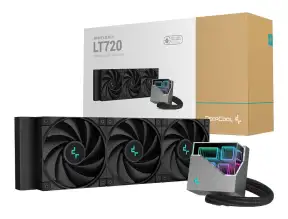 Sistema De Enfriamiento Liquido Deepcool Lt720 (r-lt720-bkamnf-g-1) 3 Ventiladores, Led Rgb