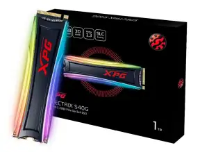 Unidad De Almacenamiento Ssd M.2 Pcie Xpg 1tb Nvme Spectrix S40g, 2280 (as40g-1tt-c) 3500 Mb/s
