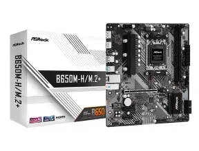 Placa Madre Asrock B650m-h/m.2+ (90-mxb650m-h/m.2+) Socket Am5, Ram Ddr5 Buss 6400oc Mt/s