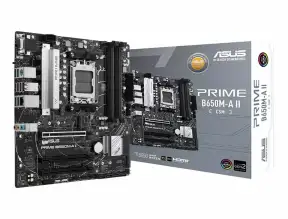 Placa Madre Asus Prime B650m-a Ii- (9080-b650m-a Ii Svl) Socket Am5, Ram Ddr5 Buss 7600oc Mhz