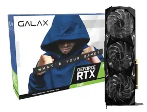 Tarjeta De Video Galax Rtx 3080 Sg Lhr 12gb Gddr6x (38nom5md99ss) Geforce Nvidia 384 Bits, 3 Ventiladores 