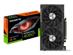 Tarjeta De Video Gigabyte Rtx 4060 Ti Windforce Oc V2 8gb Gddr6 (gv-n406twf2ocv2-8gd) Geforce Nvidia 128 Bits, 2 Ventiladores
