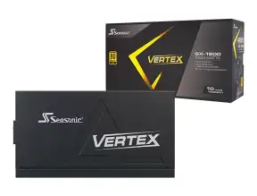 Fuente De Poder Seasonic Vertex Gx 1200w (12122gxaf) Atx, 80 Plus Gold, Modular, Negro