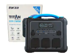 Generador Electrico Portable Forza (fpp-t1202) 1200w, Lcd, 220v Nema, Titan