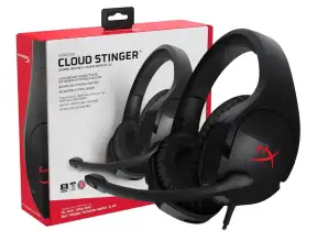 Auricular Hyperx Cloud Stinger 2 (519t1aa) Con Microfono, Interfaz Jack 3.5 Mm, Negro