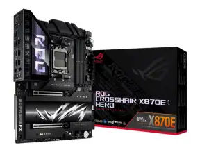 Placa Madre Asus X870e Rog Crosshair Hero (rog Crosshair X870e Hero) Socket Am5, Ram Dddr5 Buss 8200oc Mt/s, Wifi 7