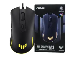 Mouse Gaming Asus Tuf Gaming M3 Gen Ii (90mp0320-bmaa00) Hasta 7000 Dpi, 5 Botones, Negro