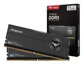 Memoria Ram Teamgroup Ddr5 32gb (2x16gb) Xtreem (ffxd532g7600hc36fdc01) 72000 Mt/s, Negro, Cl34