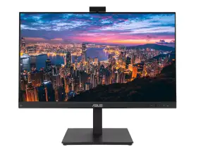 Monitor Asus 27 Pulgadas Be279qsk (90lm04p1-b023b0) Frecuencia 60hz, Fhd, 5ms, 1 Hdmi, 1 Dp, 1 Vga, Altavoces, Web Cam