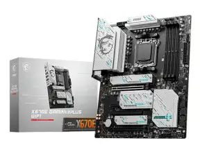 Placa Madre Msi X670e Gaming Plus Wifi (90-x670e Gaming Plus Wifi) Socket Am5, Ram Dddr5 Buss 7200oc Mt/s, Wifi 6e