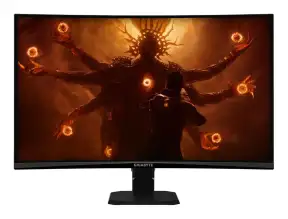 Monitor Gigabyte 27 Pulgadas Gs27qc (ga-gs27qc) Gaming 165hz, 1ms 2k/qhd, Curvo, 1 Hdmi, 1 Dp