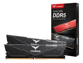 Memoria Ram Teamgroup Ddr5 64gb (2x32gb) T-force Vulcan (flbd564g6400hc34bdc01) 6400 Mhz, Negro