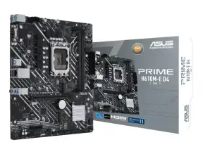 Placa Madre Asus Prime H610m-e D4 Csm (h610m-e D4-csm) Socket Lga 1700, Ram Ddr4 Buss 3200mhz, 13va, 12va Gen