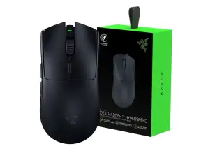 Mouse Inalambrico Razer Deathadder V3 Hyperspeed (rz01-05140100-r3u1) Hasta 26000 Dpi, 5 Botones Programables, Negro