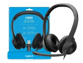 Auricular Logitech H390 (981-000014) Con Microfono, Negro