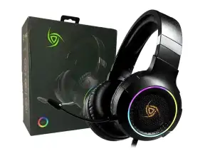 Auricular Vsg Gaming Shake 7.1 (vg-hv967-7l) Con Microfono, Interfaz Usb, Rgb, Negro