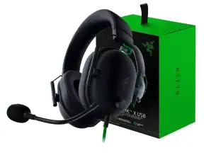 Auricular Razer Blackshark V2 X Usb Gaming 7.1 (rz04-04570100-r3u1) Con Microfono, Interfaz Usb, Negro