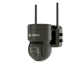 CÁmara De Vigilancia Teros (te-90603n) Smart Solar ResoluciÓn 3mp Wifi Color Negro
