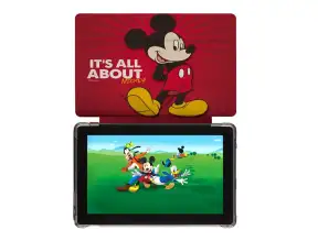 Tablet Multilaser Mickey (nb618) 9" Wsvga | Ram 4gb | Rom 64gb | Camara Frontal 2.0mp | Android 13 | Conector Tipo C | Incluye Case Exclusivo