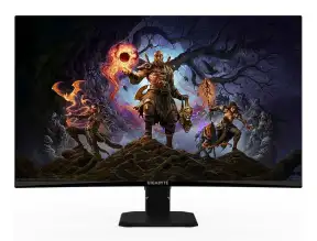 Monitor Gigabyte 27 Pulgadas Gs27fc (ga-gs27fc) Gaming 180hz, Fhd, Curvo, 1ms, 2 Hdmi, 1 Dp, Va