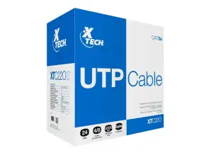 Cable Utp Xtech Categoria 5e (xtc-220) 305 Metros Para Rj45