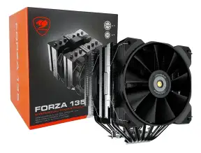 Cooler Para Procesador Cougar, Forza 135(3mfz135.0001) 7 Pipas De Cobre, 2 Fan