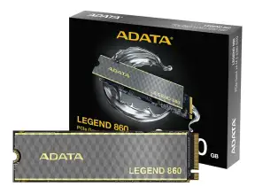 Unidad De Almacenamiento Ssd M.2 Pcie Adata 2tb Nvme Legend 860, 2280 (sleg-860-2000gcs) Hasta 6000mb/s De Lectura