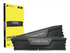 Memoria Ram Corsair Ddr5 32gb (16gbx2) Vengeance (cmk32gx5m2e6200c36) 62000 Mt/s, Negro, Cl 36