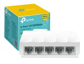 Switch Tp-link  5 Puertos ( Ls1005 ) 10/100 Mbps De Metal