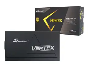 Fuente De Poder Seasonic 1000w Vertex Gx (12102gxafs) Atx, 80 Plus Gold, Modular, Negro