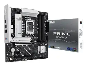 Placa Madre Asus B860m-a Prime (90mb860m-a-m0aay0) Socket Lga 1851, Ram Ddr5 8666oc Mt/s, Core Ultra,