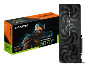 Tarjeta De Video Gigabyte Rtx 5070 Ti 16gb Gddr7 Windforce (gv-n507twf3 Oc-16gd 1) Geforce Nvidia 256 Bits, 3 Ventiladores