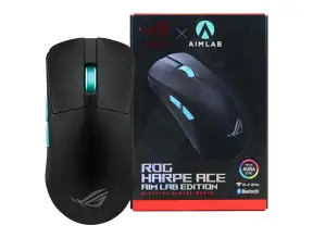 Mouse Inalambrico Asus Rog Harpe Ace Aim Lab Edition Gaming (p713 Rog Harpe Ace Aim Lab Edi) Negro