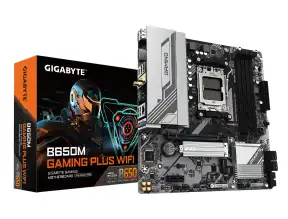 Placa Madre Gigabyte B650m Gaming Plus Wifi (b650m Gaming Plus Wf) Socket Am5, Ram Ddr5 Buss 7600oc Mt/s, Wifi 6e