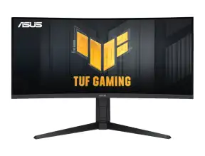 Monitor Asus 34 Pulgadas Tuf Gaming Vg34vql3a (vg34vql3a) Frecuencia 180hz, 1ms, Curvo, 1 Hdmi, 1 Dp, Hdr400, Altavoces
