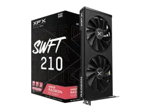 Tarjeta De Video Xfx Rx 6600 8gb Gddr6 Speedster Swft 210 (rx-6600x8dfswftdy) Radeon 128 Bits, 2 Ventiladores