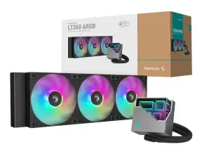 Sistema De Enfriamiento Liquido Deepcool Lt360 Argb (r-lt360-bkamnc-g-1) 3 Ventiladores