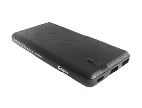 Bateria Teros Power Bank Portable  Pd20w, 1 Puerto De Salida Tipo C Y Usb, 1 Puerto De Entrada Tipo C, 10000mah, Negro (te-7053n)