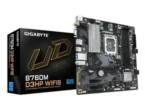 Placa Madre Gigabyte B760m D3hp Wifi 6  (b760m D3hp Wifi6) Socket Lga 1700, Ram Ddr5 Buss 7600oc Mhz, 14va, 13va, 12va Gen