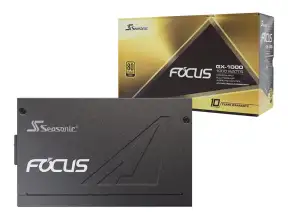Fuente De Poder Seasonic 1000w Focus Gx (ssr-1000fx3) Atx, 80 Plus Gold, Modular, Negro