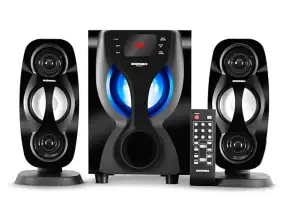 Subwoofer Micronics Savage S7415bt (mic S7415bt) Bt, Nterfaz Usb, Sd, Fm, Led
