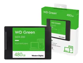 Unidad De Almacenamiento Ssd Sata 2.5 Western Digital 480gb Wd Green (wds480g3g0a) 545mb/s