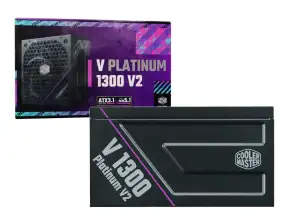 Fuente De Poder Cooler Master 1300w V1300 V2 (mpz-d002-afap-bus) Atx, 80 Plus Platinum, Modular, Negro
